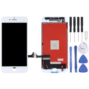 iPhone 8 LCD screen replacement white
