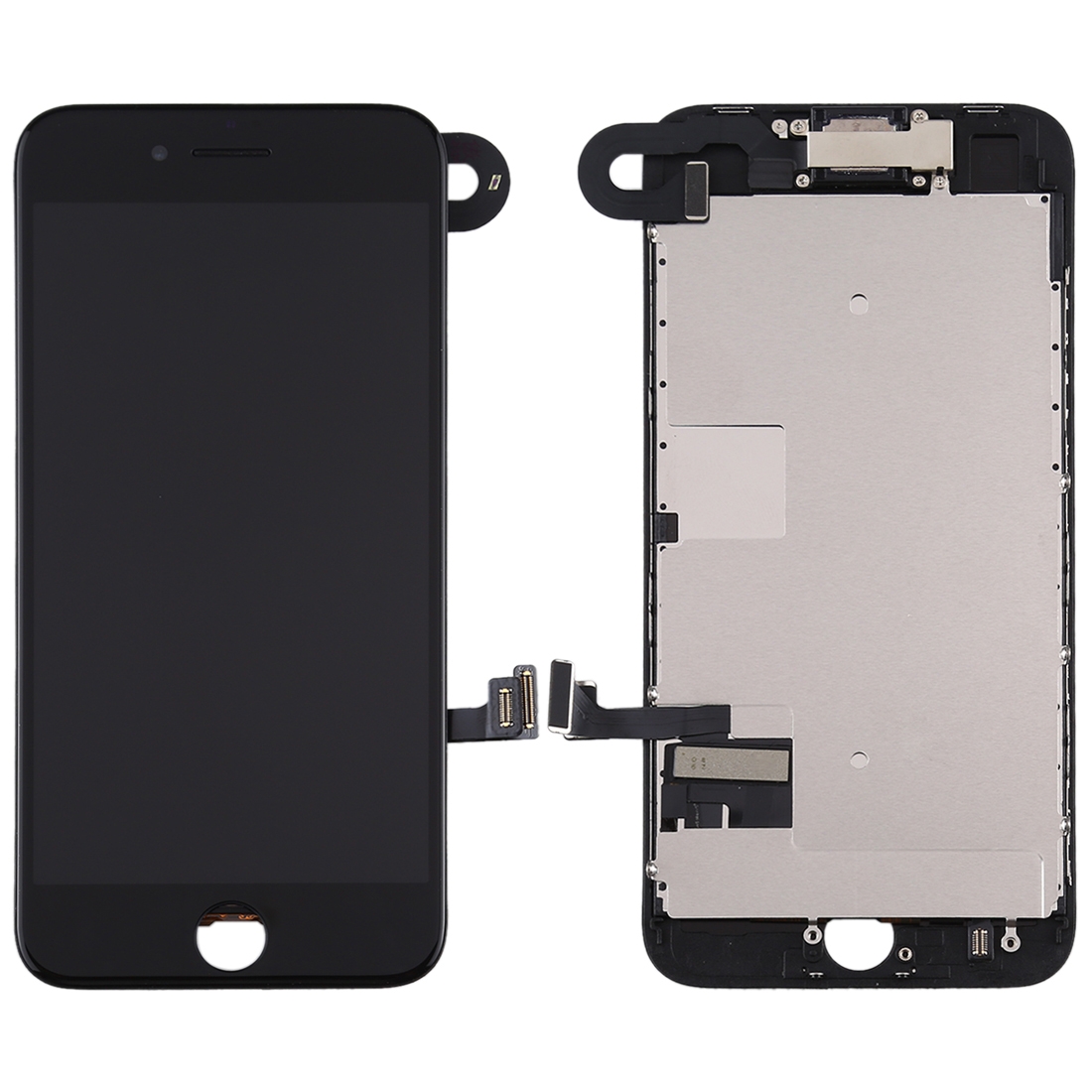 iPhone 8 Black TFT LCD Screen with Front Camera Replacement - Image 2