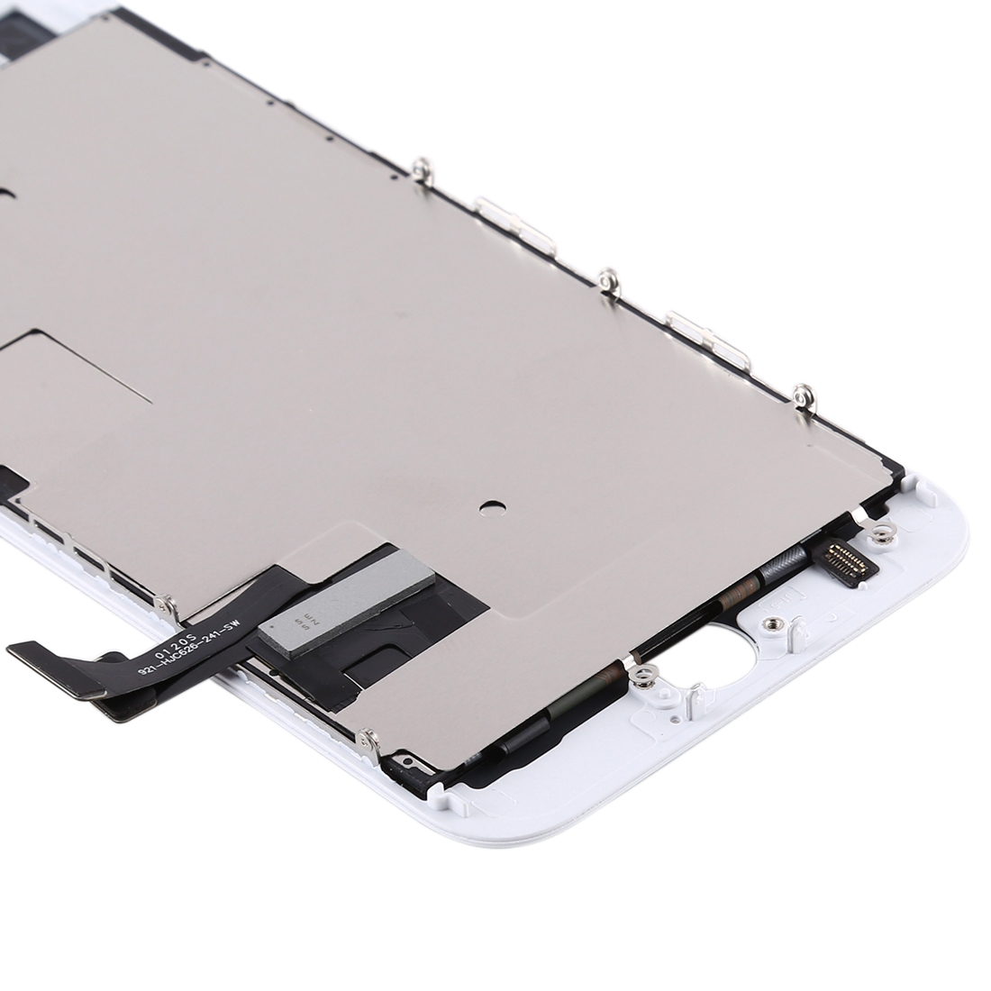 iPhone 8 White LCD Screen with Front Camera Replacement - Image 4