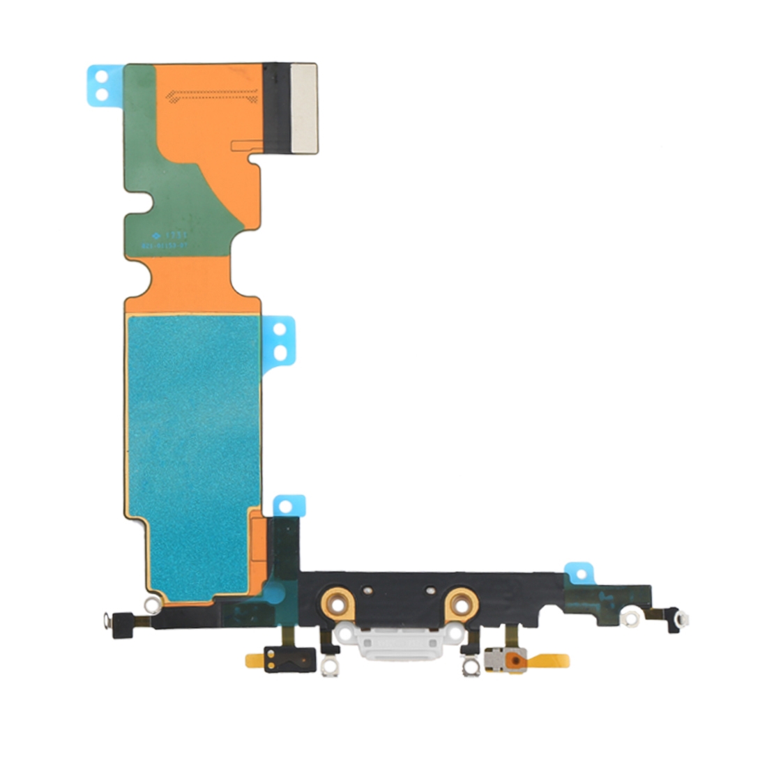 iPhone 8 Plus White Charging Port Flex Cable Replacement - Image 2