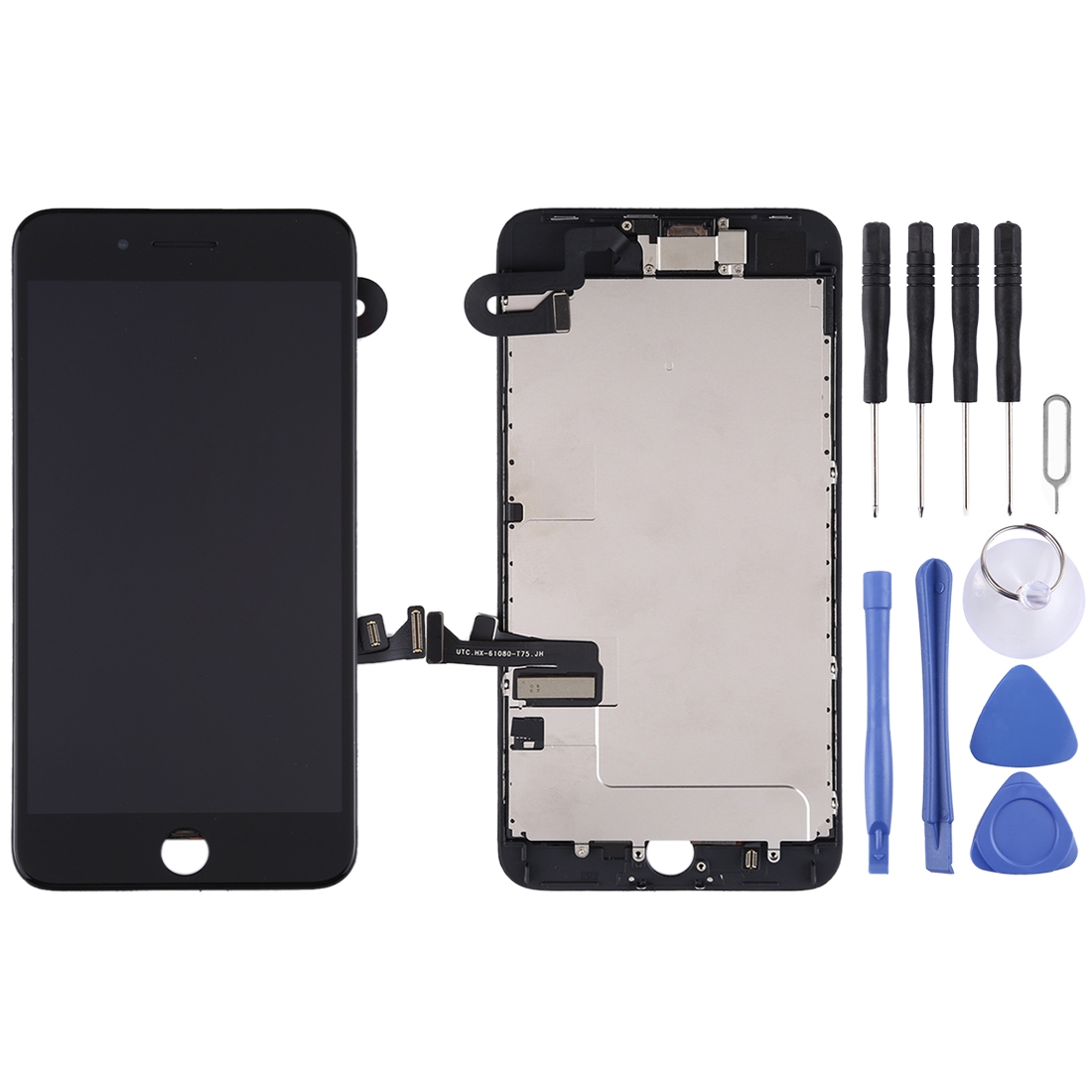 iPhone 8 Plus LCD screen replacement black