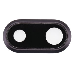 iPhone 8 Plus black rear camera lens ring