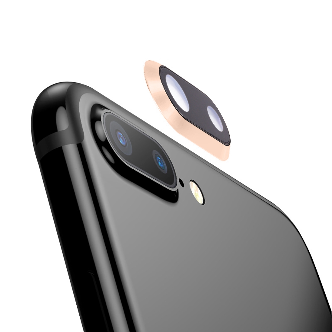 iPhone 8 Plus Gold Camera Lens Ring Replacement - Image 5