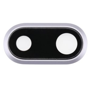 iPhone 8 Plus rear camera lens ring silver