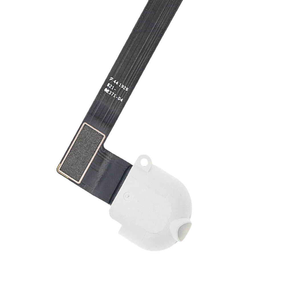 iPad 10.2 2020 White Earphone Jack Audio Flex Cable Replacement - Image 3