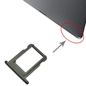 iPad Pro 12.9 2021 SIM card tray grey