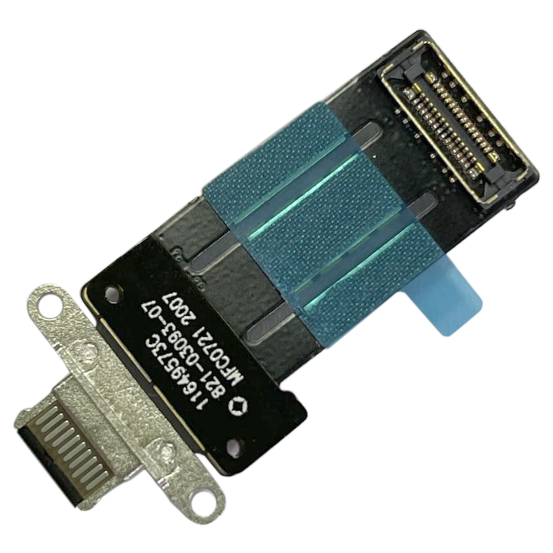 iPad Pro 12.9 2021 charging port flex cable black