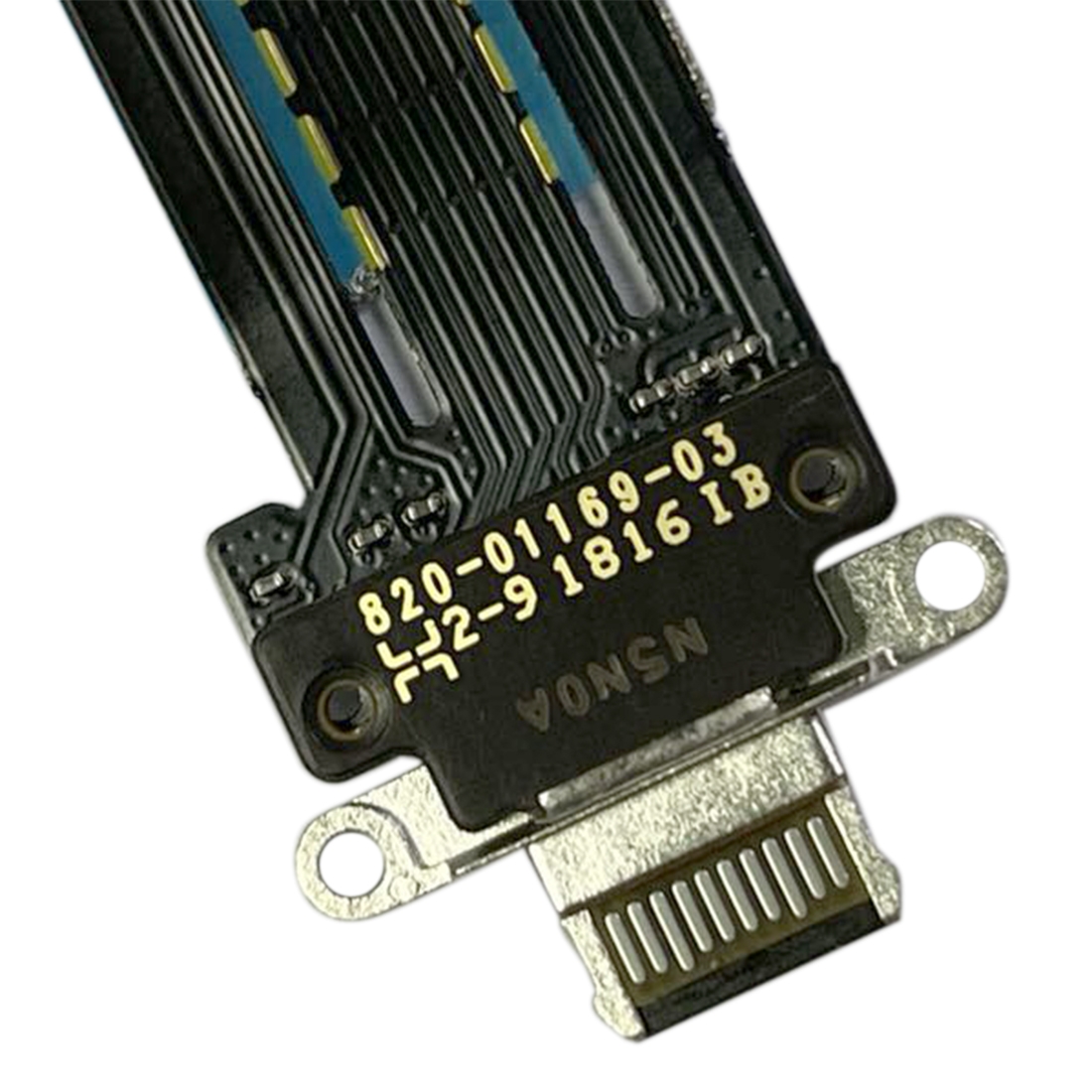 iPad Pro 12.9 2021 Black Charging Port Flex Cable Replacement - Image 3