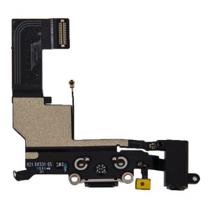 iPhone SE charging port flex cable black