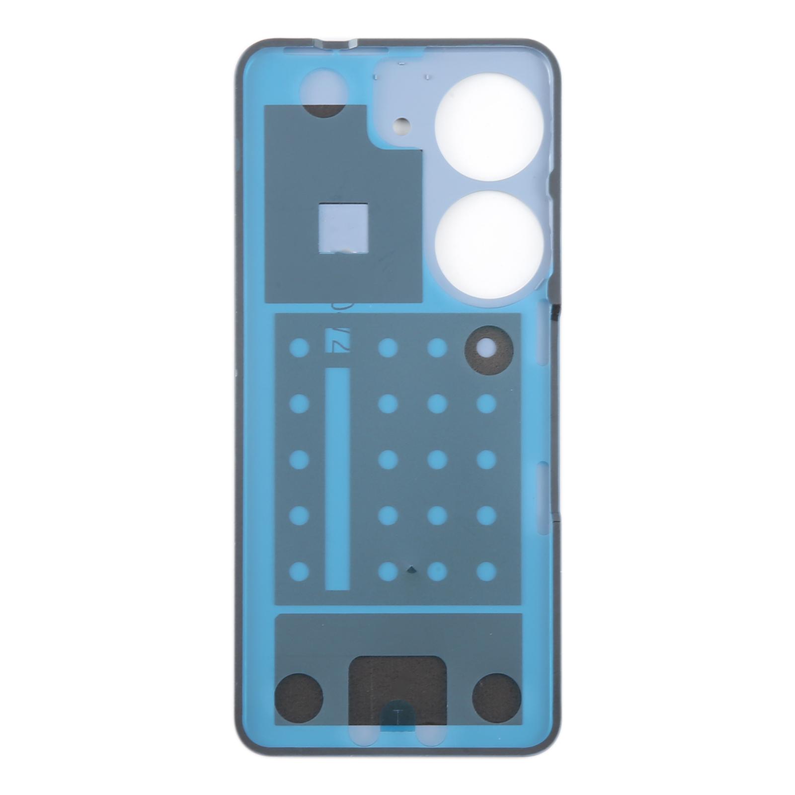 Asus Zenfone 10 AI2302 Blue Leather Back Cover Replacement - Image 2