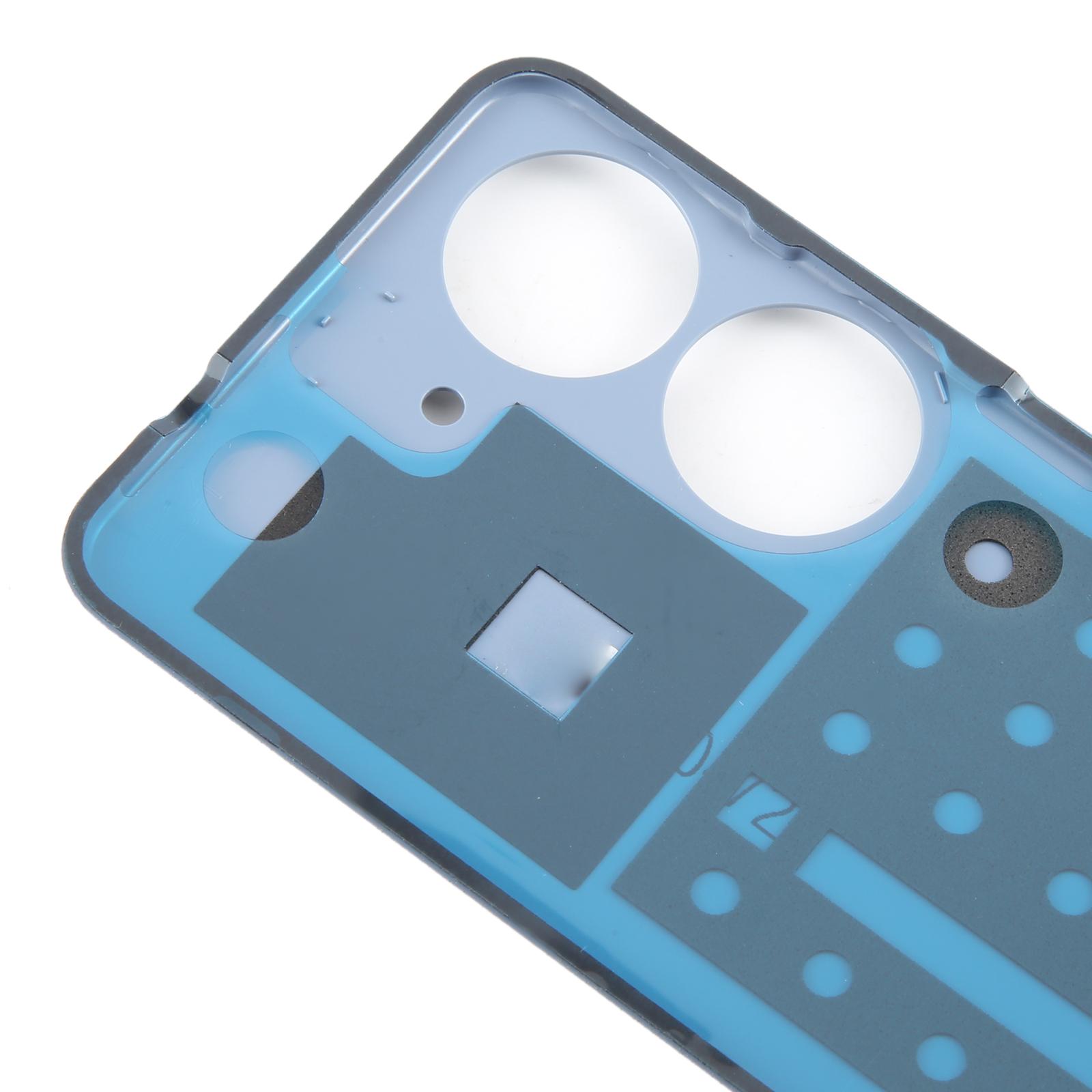 Asus Zenfone 10 AI2302 Blue Leather Back Cover Replacement - Image 4