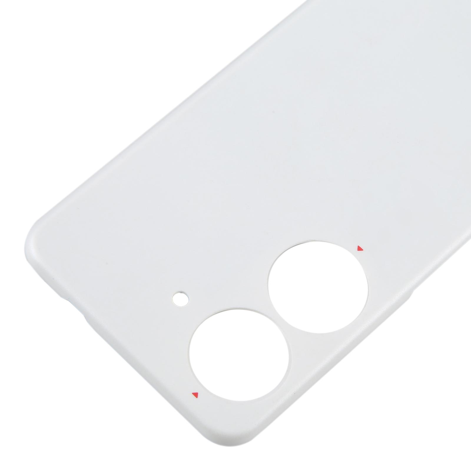 Asus Zenfone 10 AI2302 White Leather Back Cover Replacement - Image 3