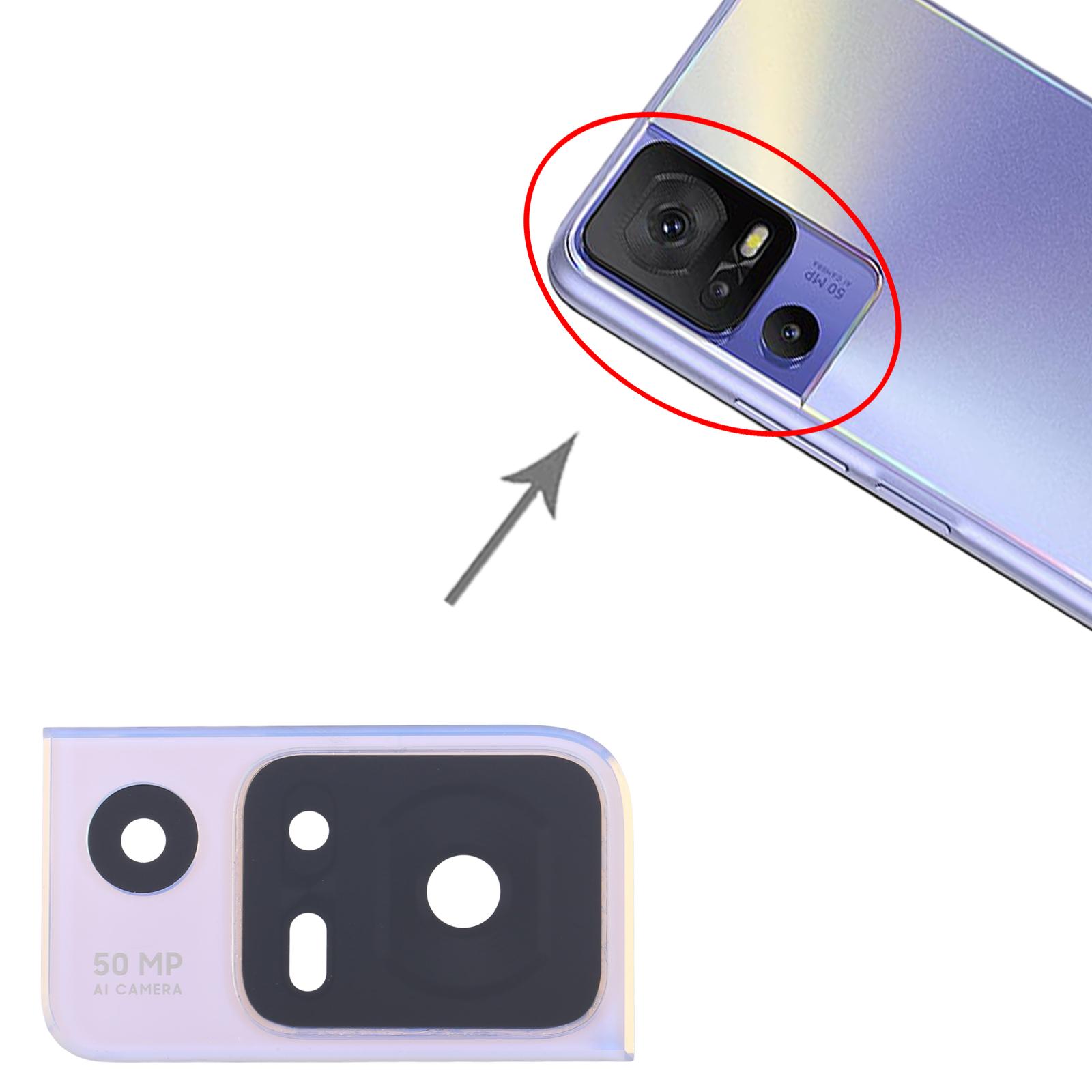 TCL 40 SE T610K Purple Back Camera Lens Replacement - Image 3