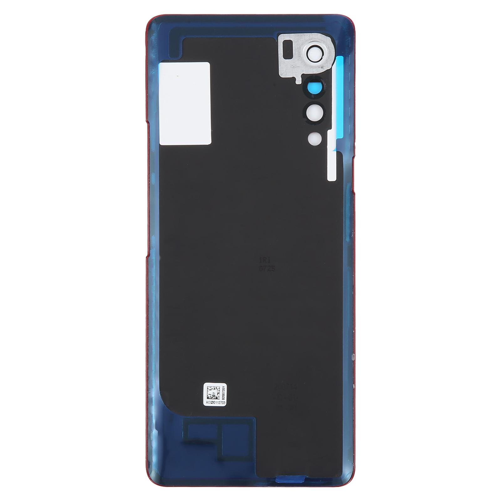 LG Velvet 5G Red Back Cover Replacement - Image 2