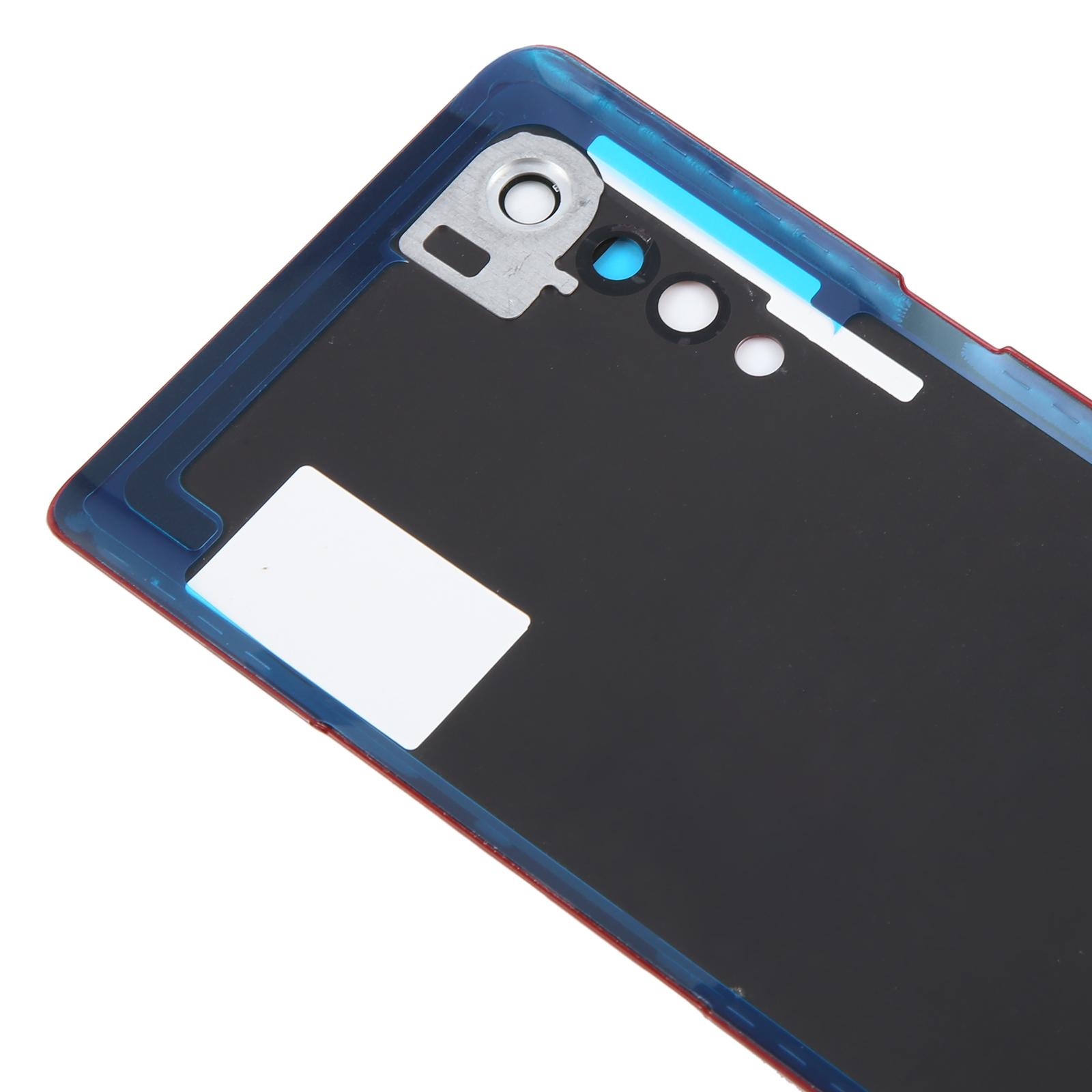 LG Velvet 5G Red Back Cover Replacement - Image 3