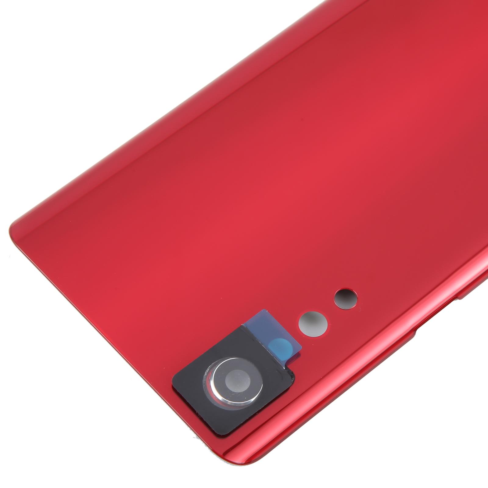 LG Velvet 5G Red Back Cover Replacement - Image 4