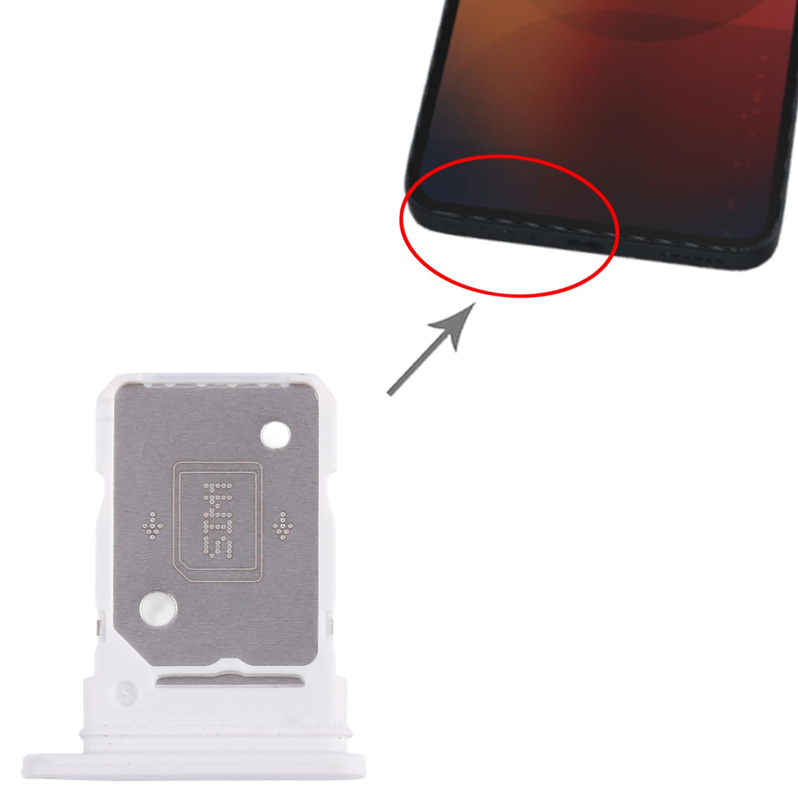 Nothing Phone 3A White SIM Card Tray Replacement - Image 3