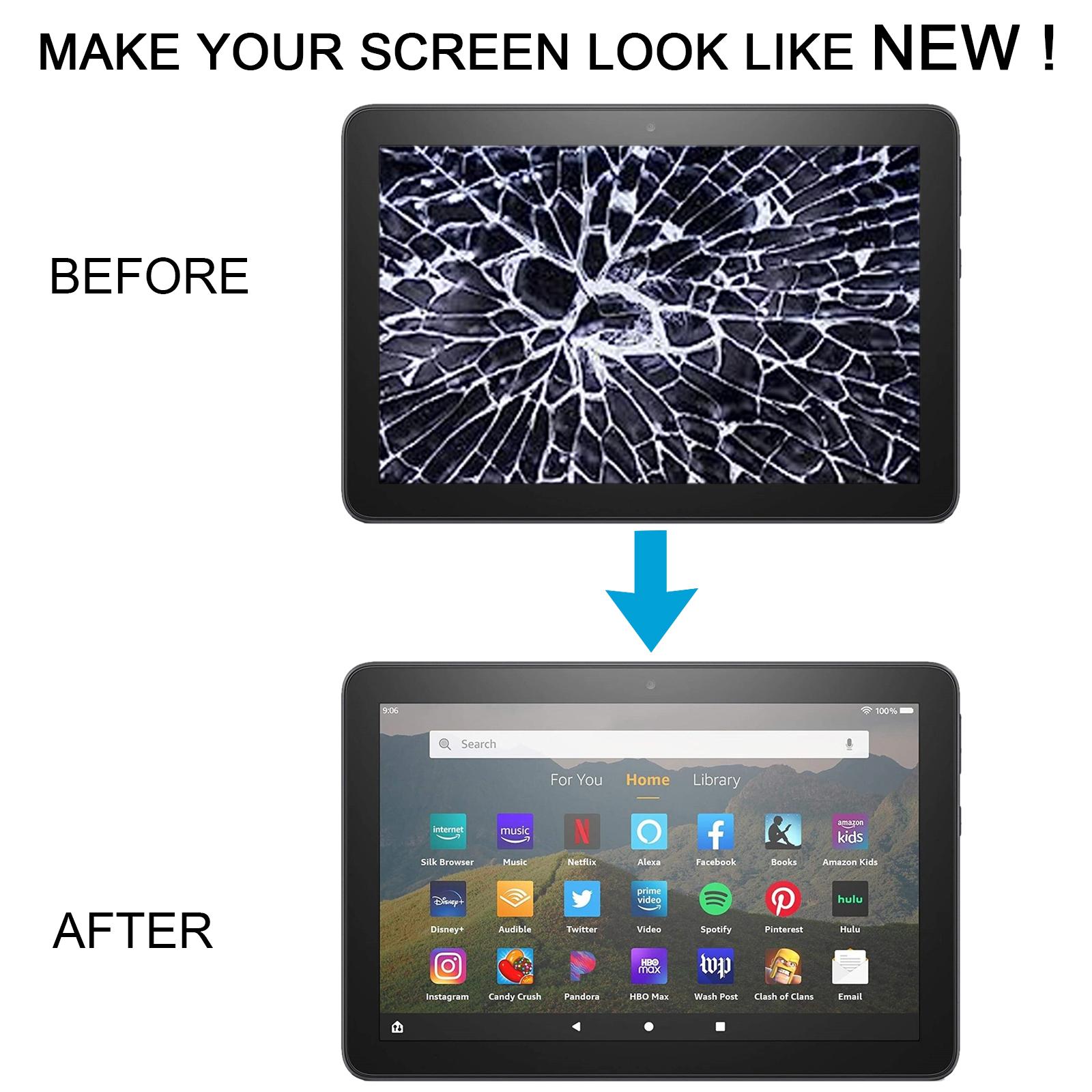 Amazon Kindle Fire HD 8 2022 Black LCD Screen Replacement - Image 5