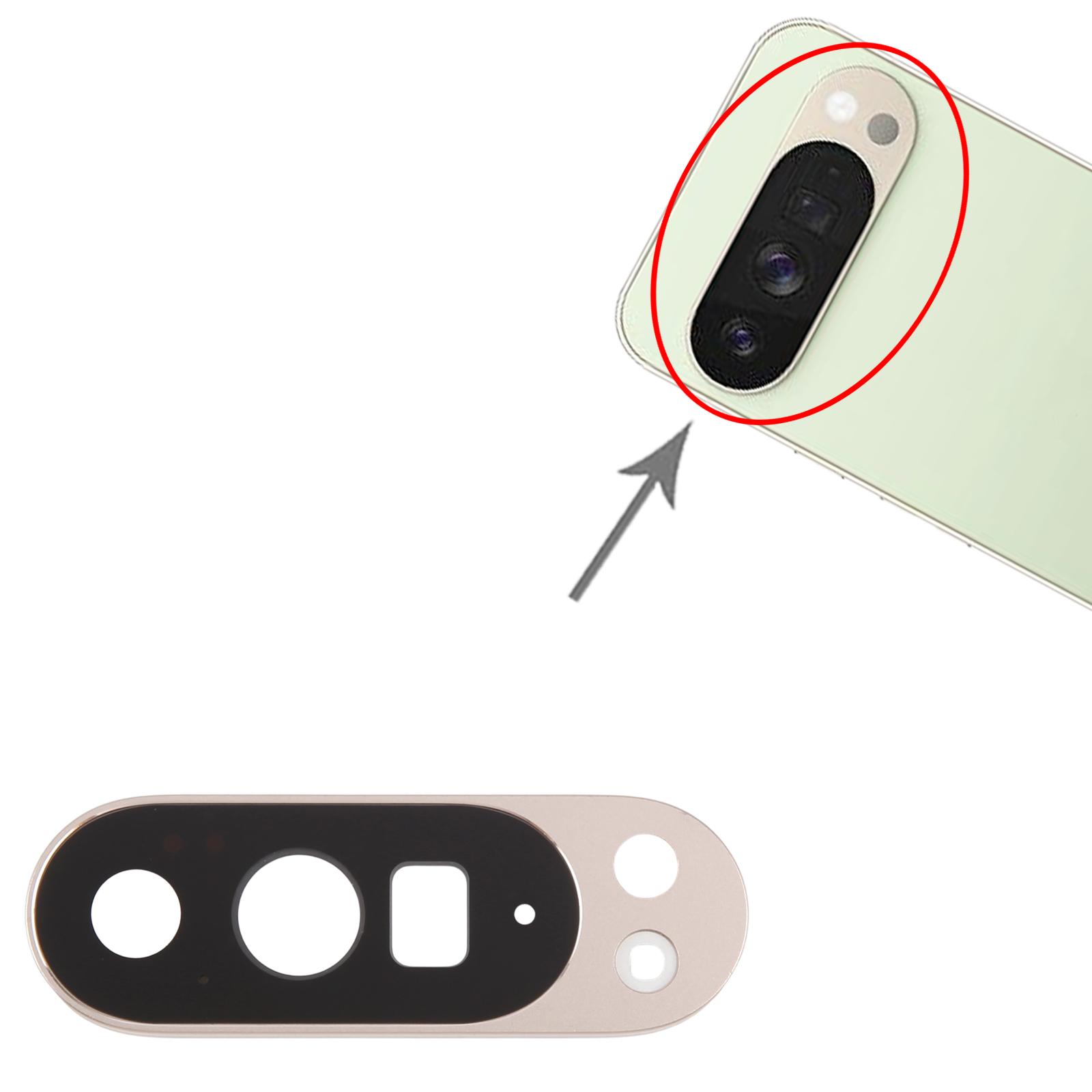 Google Pixel 10 Pro XL Gold Camera Lens Cover Replacement - Image 3