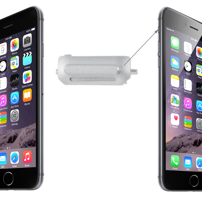 iPhone 6 mute switch vibrator key silver