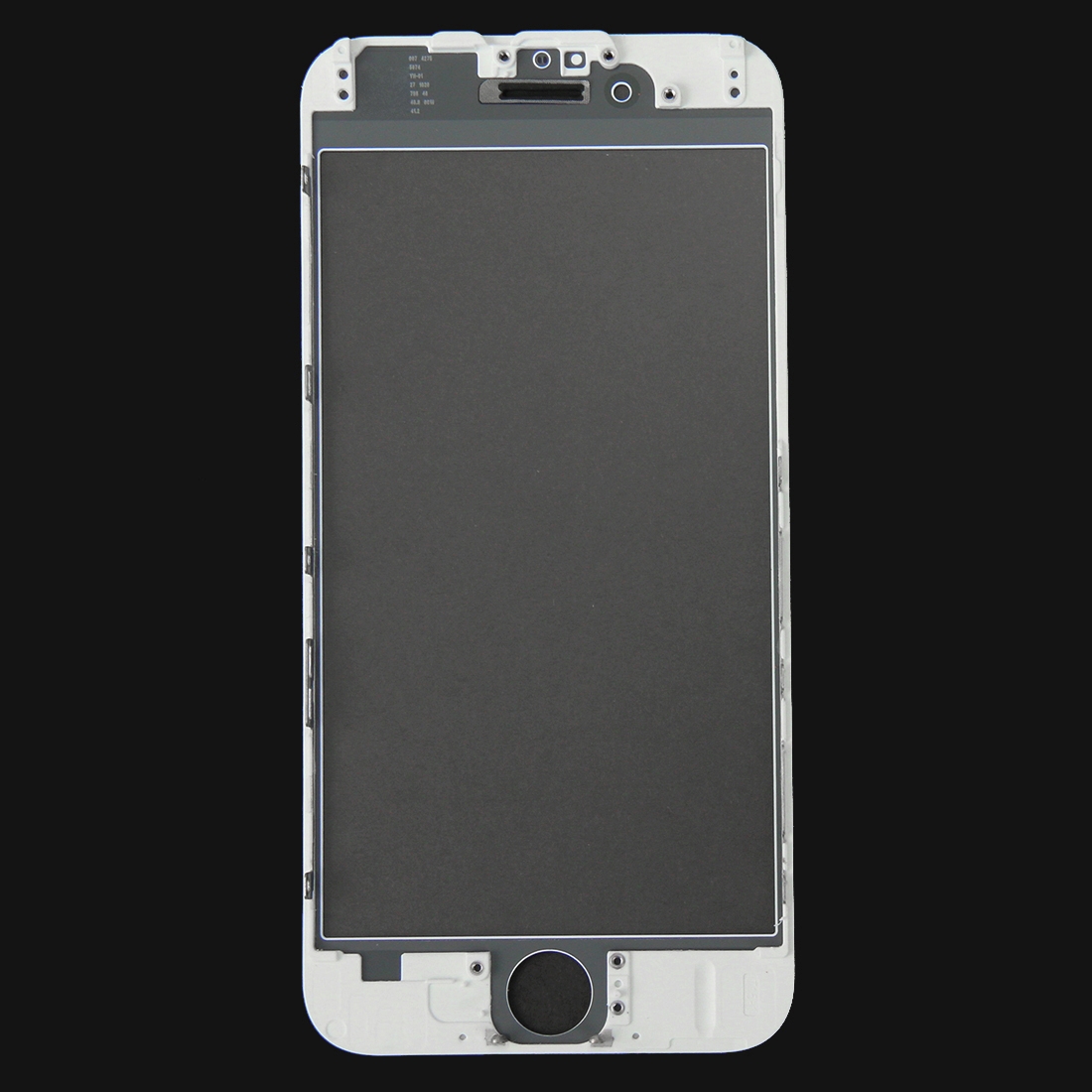 iPhone 6 White Front Screen Replacement Glass Lens Frame - Image 2