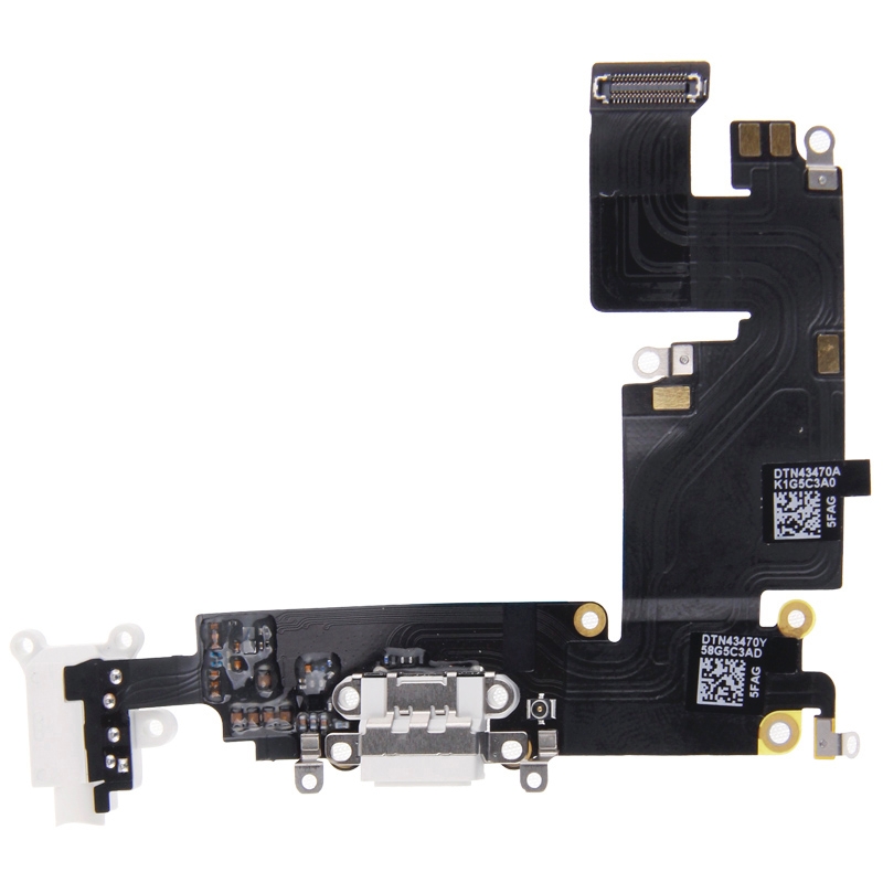 iPhone 6 Plus charging port flex cable white