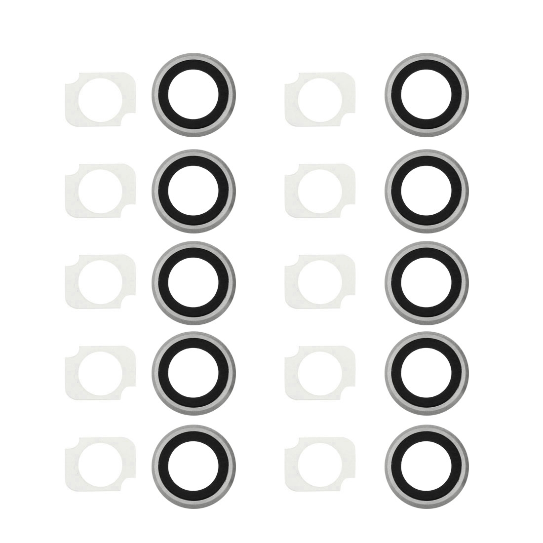 iPhone 6 Plus camera lens ring silver replacement