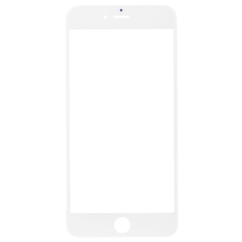 iPhone 6s front screen glass replacement white
