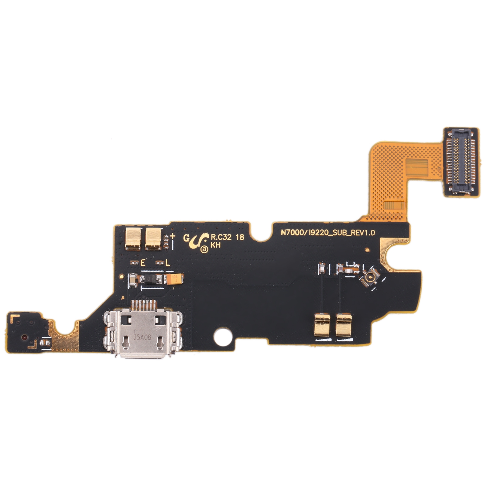 Samsung N7000 charging port flex cable replacement