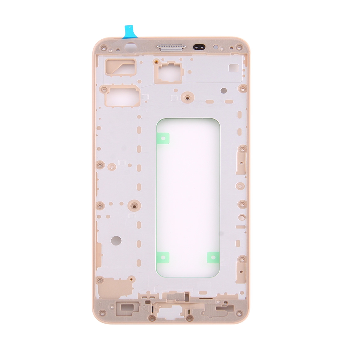 Samsung Galaxy On7 G6100 Gold Middle Frame Bezel Replacement - Image 3