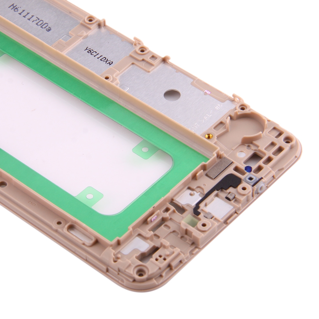 Samsung Galaxy On7 G6100 Gold Middle Frame Bezel Replacement - Image 4