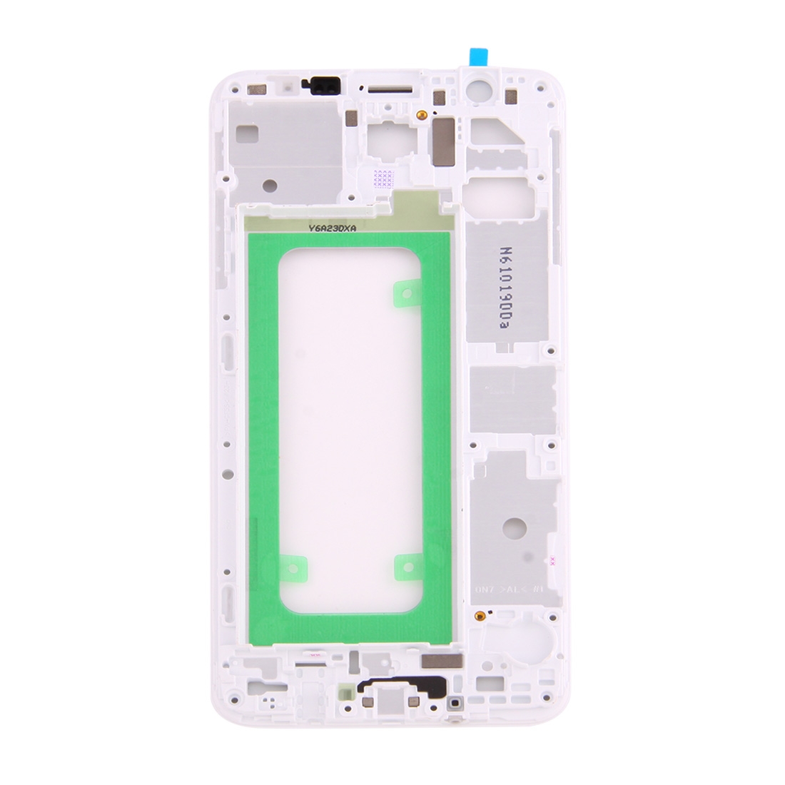 Samsung Galaxy On7 G6100 White Middle Frame Bezel Replacement - Image 2