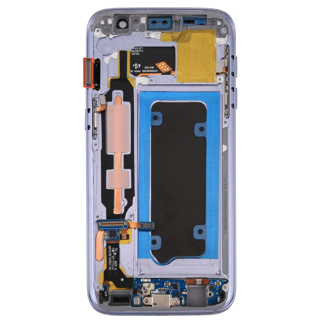 Samsung Galaxy S7 G930V Gold OLED Screen Replacement - Image 3