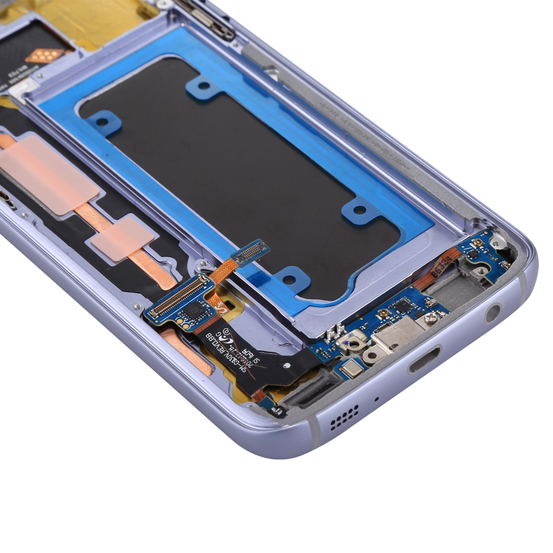 Samsung Galaxy S7 G930V Gold OLED Screen Replacement - Image 4