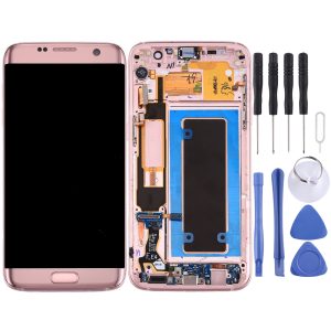 Samsung Galaxy S7 Edge G935F pink screen replacement