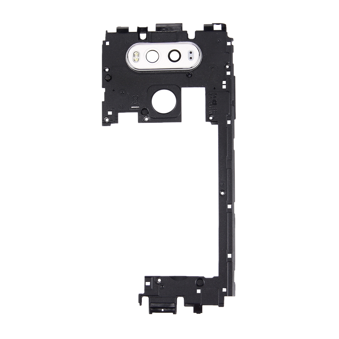 LG V20 silver rear housing frame replacement