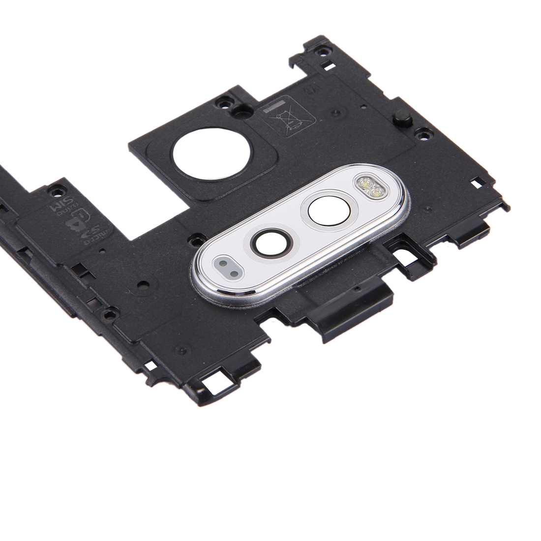 LG V20 Silver Rear Housing Frame Replacement - Image 3
