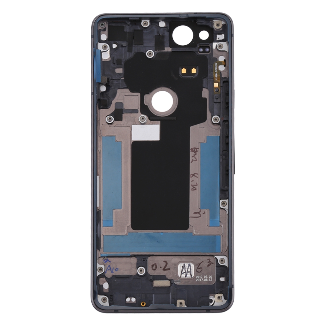 Google Pixel 2 Black Battery Back Cover Replacement - Image 2