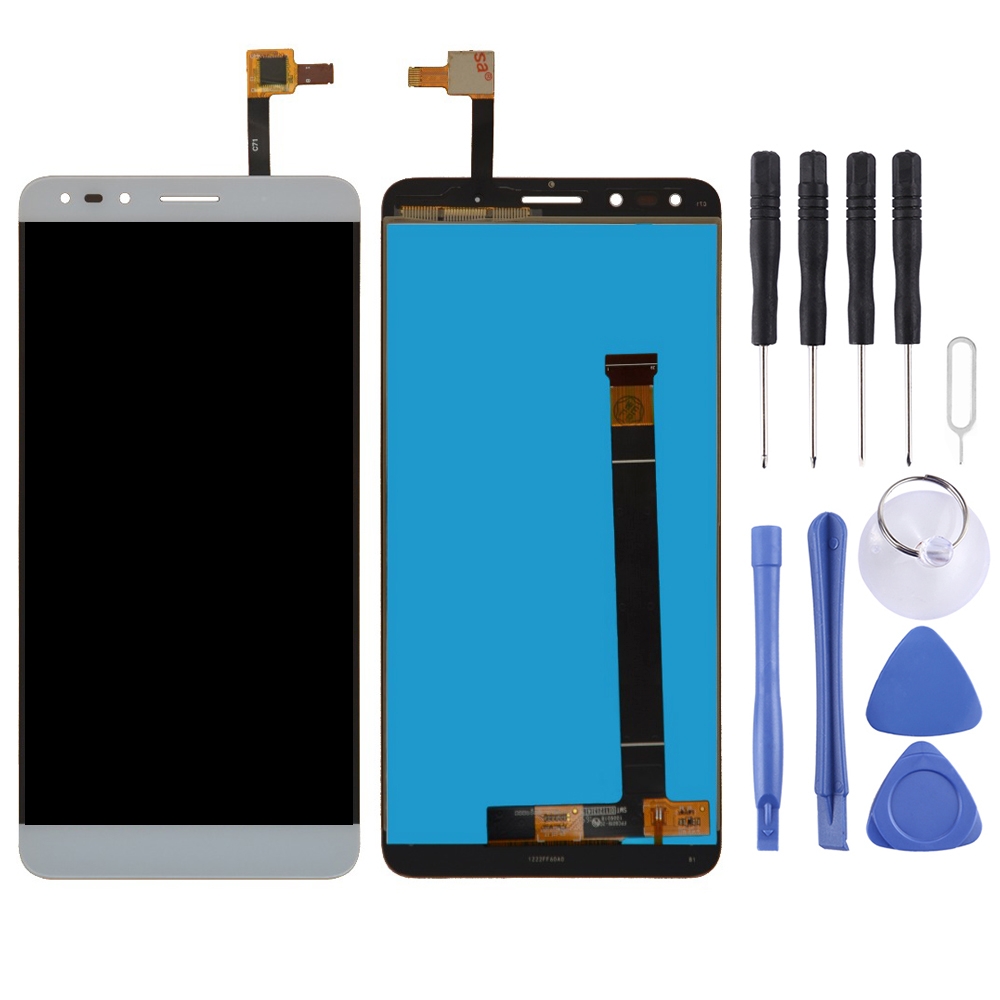 Alcatel Pop 4 7070 LCD screen replacement white