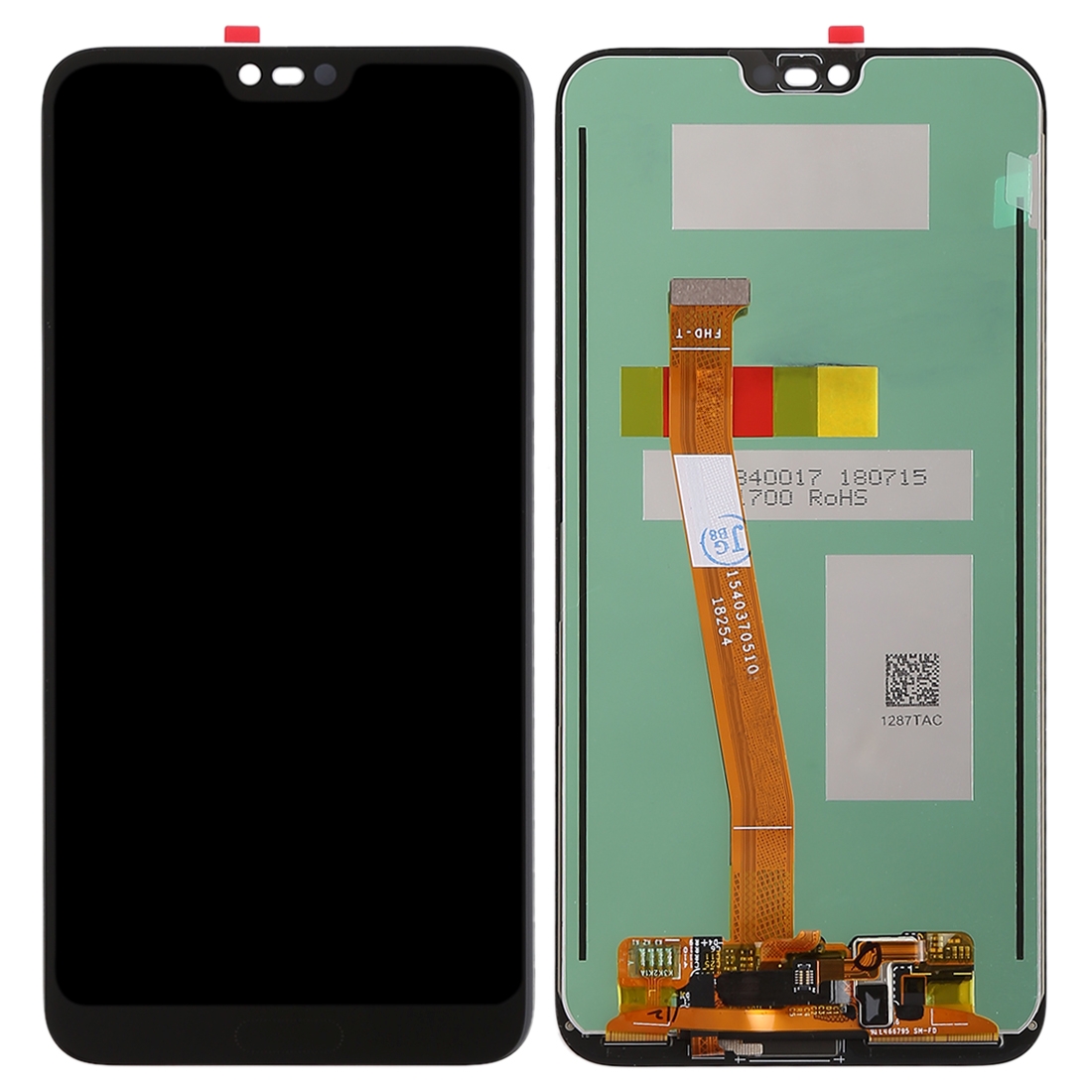 Huawei Honor 10 Black LCD Screen Replacement - Image 2