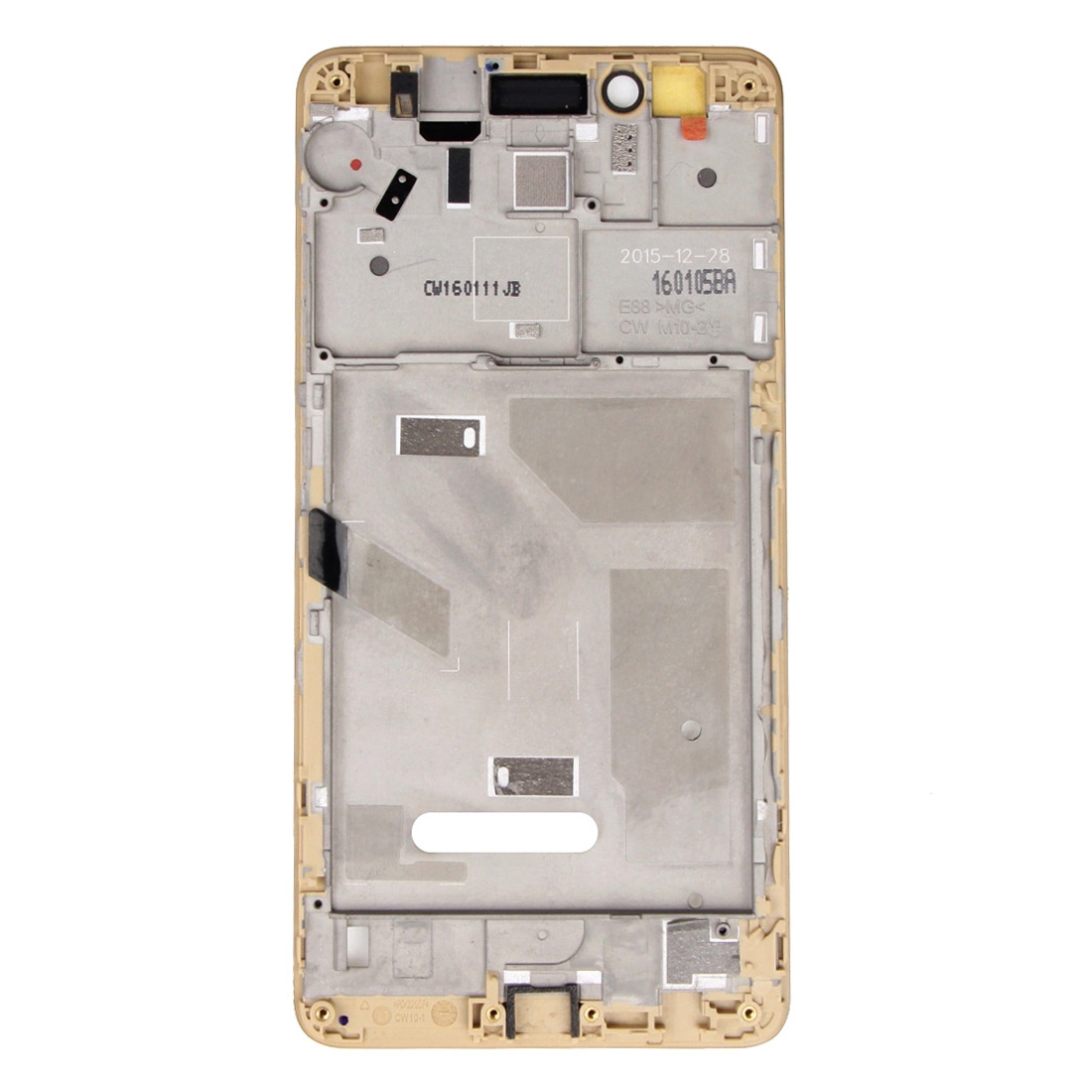 Huawei Honor 5X gold front frame replacement