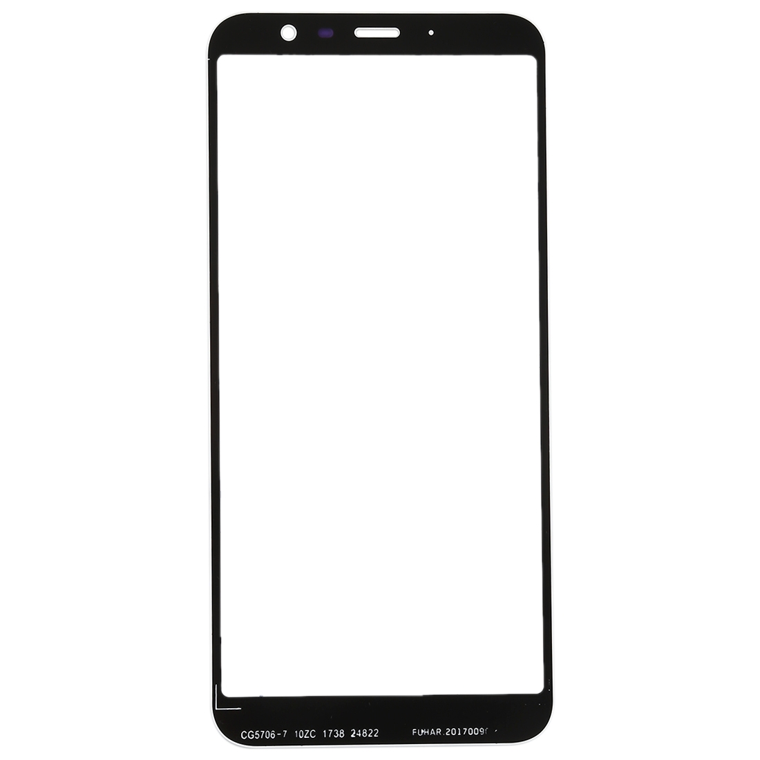 Meizu M6T White Front Screen Glass Replacement - Image 2