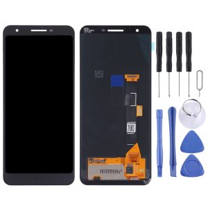 Google Pixel 3a LCD screen replacement black