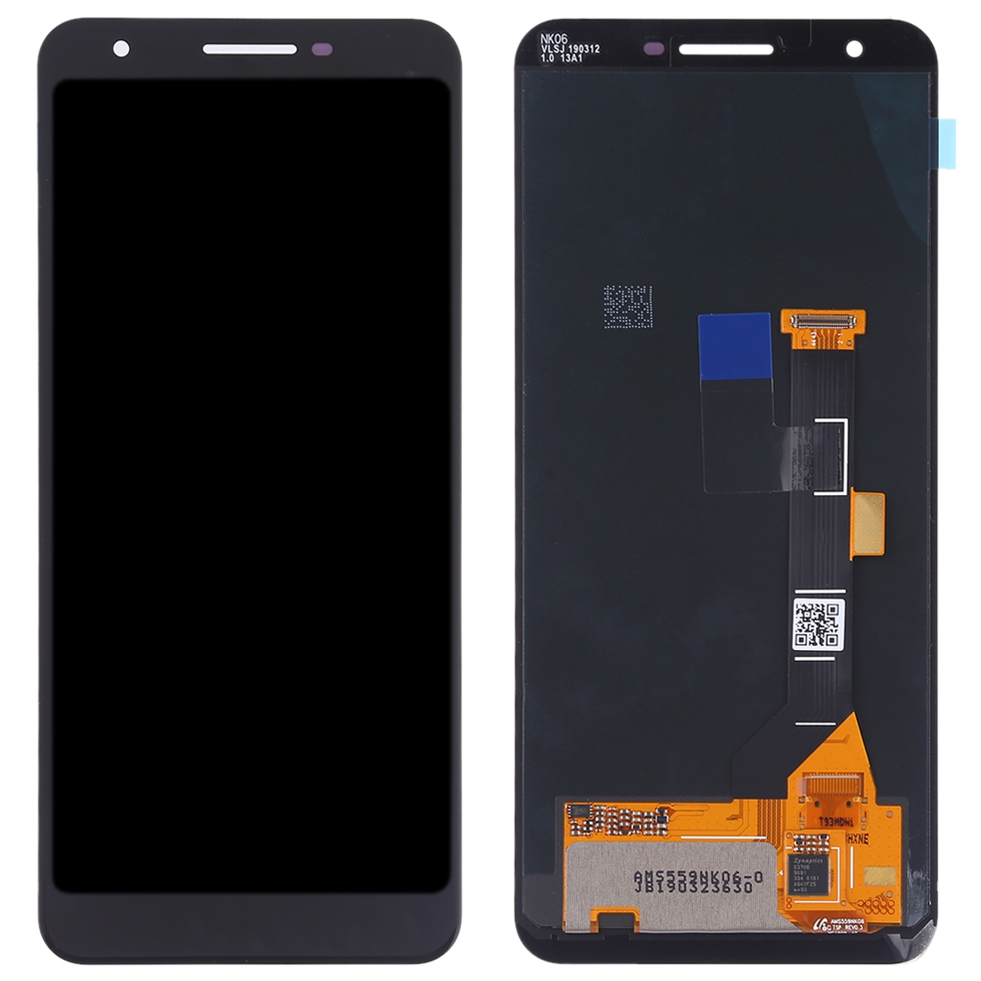 Google Pixel 3a Black LCD Screen Replacement - Image 2