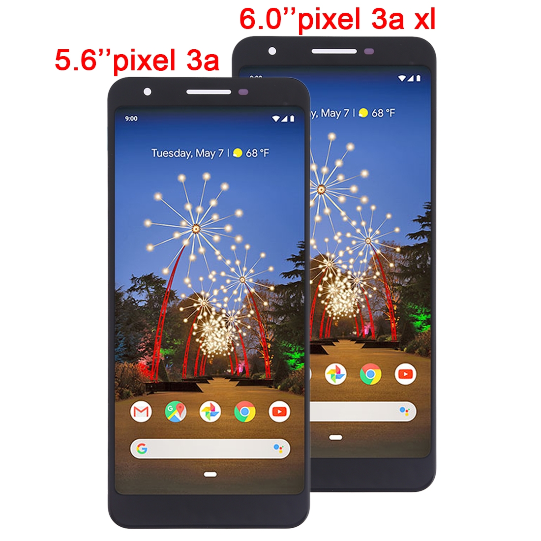 Google Pixel 3a Black LCD Screen Replacement - Image 6