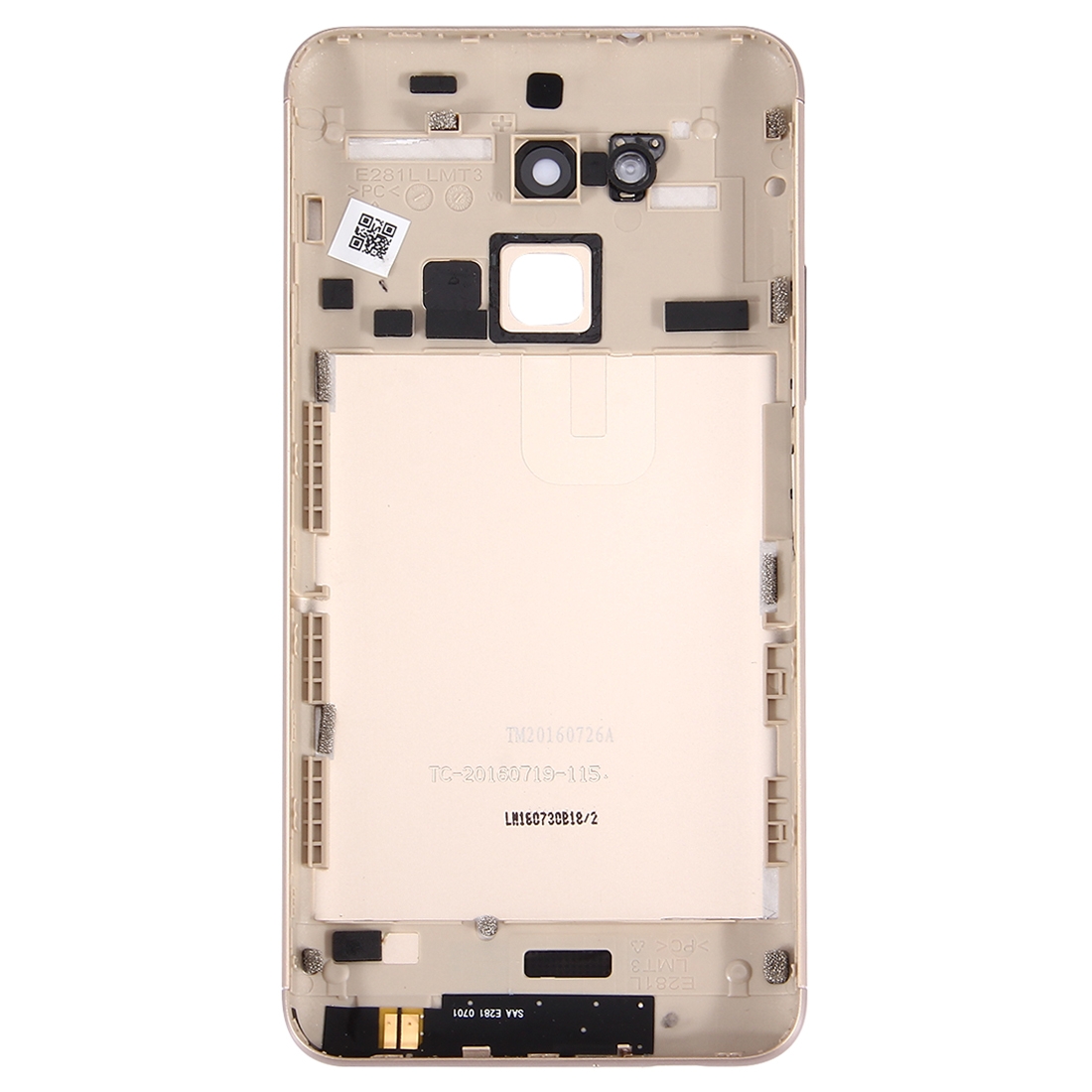 ASUS ZenFone 3 Max ZC520TL Gold Back Cover Replacement - Image 2