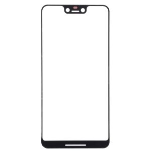 Google Pixel 3 XL front screen glass replacement black