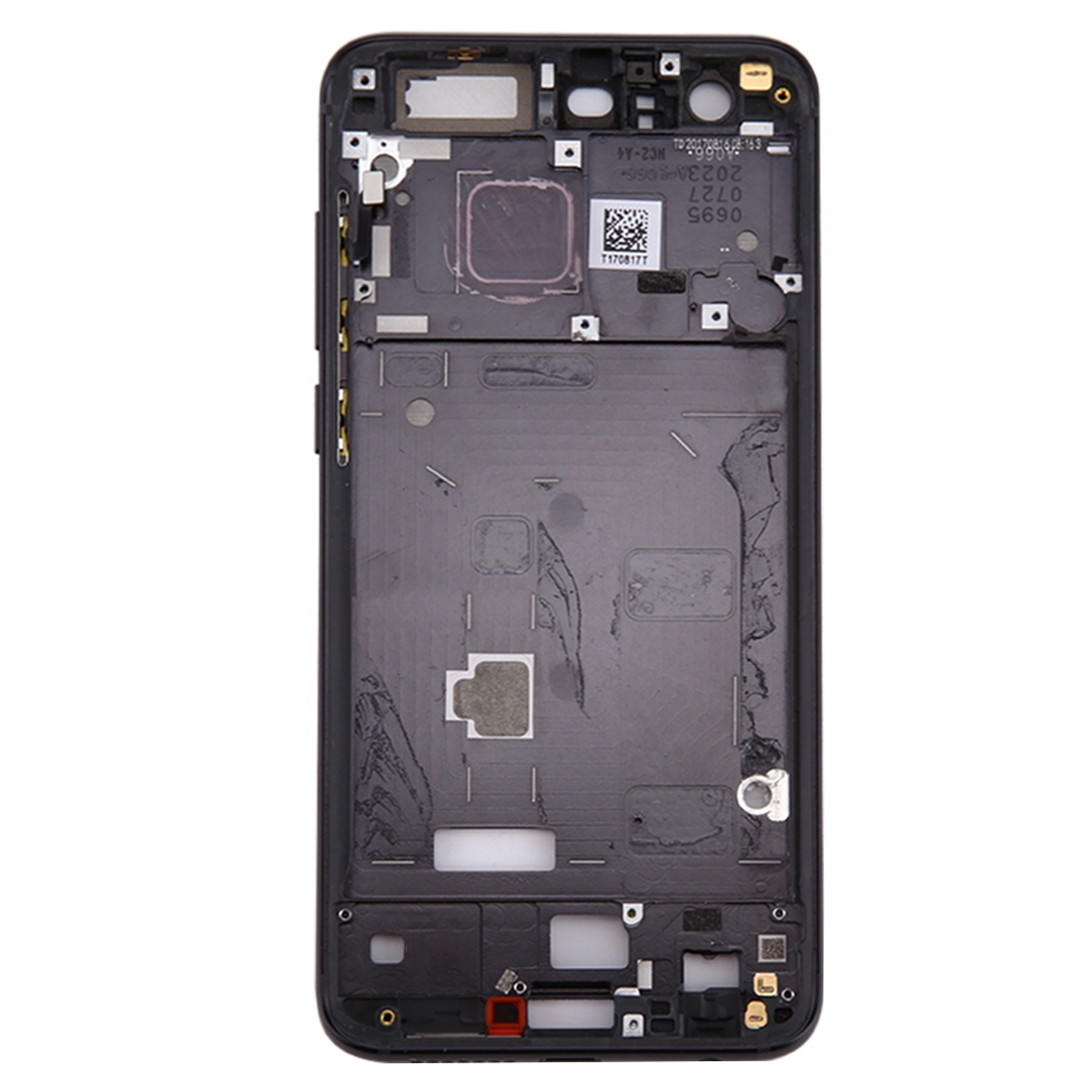 Huawei Honor 9 Black Front Frame Bezel Plate Replacement - Image 2