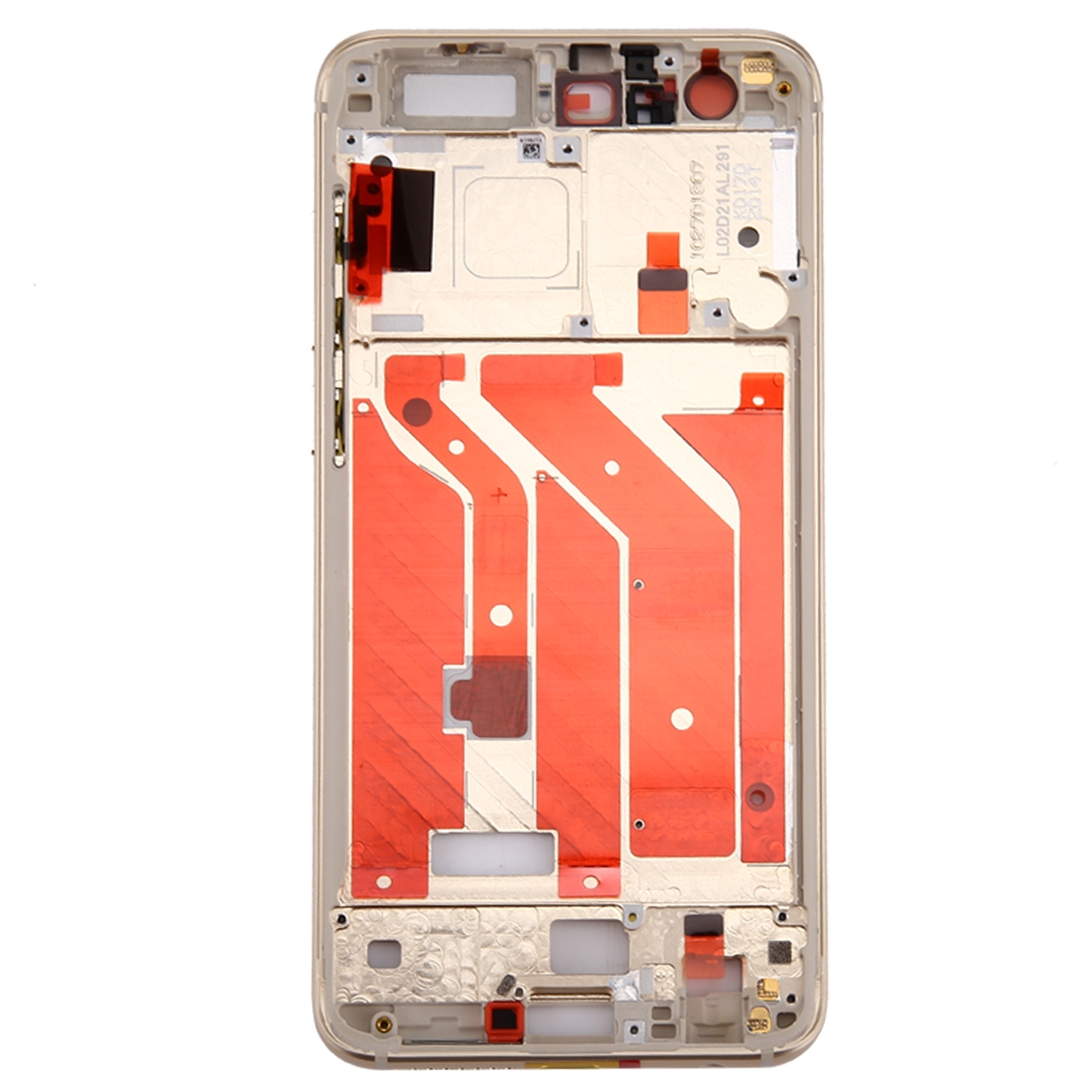 Huawei Honor 9 Gold Front Frame Replacement - Image 2