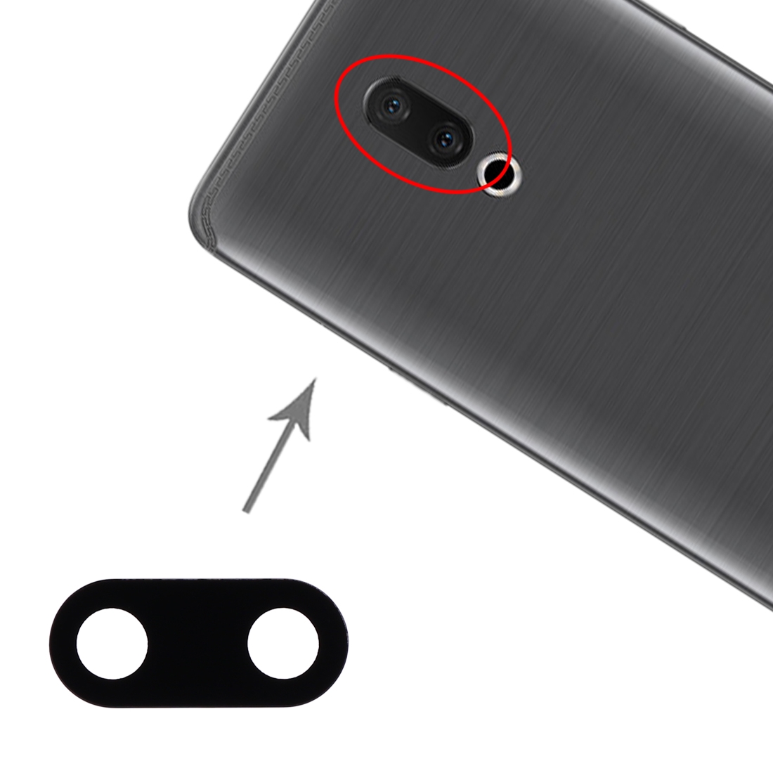 Meizu 15 Plus Back Camera Lens Replacement - Image 4